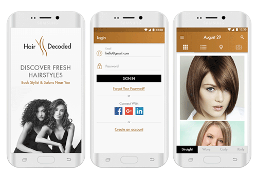 Hair Mobile App