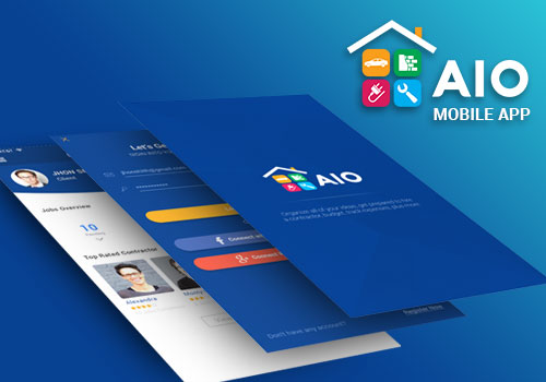 AIO App Design by Mehtab Hussain